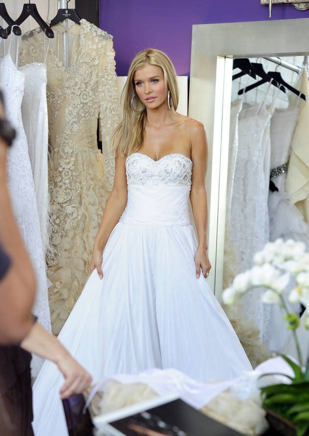 Joanna Krupa in Wedding Dress