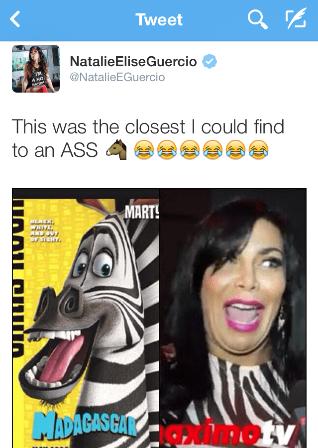 straight to the ass