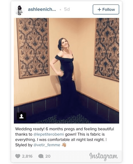 Image Source: Instagram - Ashlee Holmes