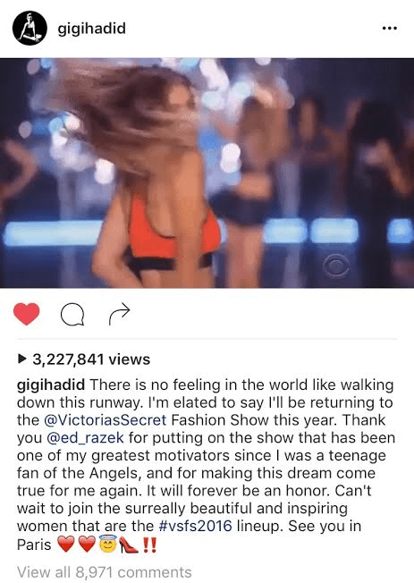 Image Source: Instagram - Gigi Hadid