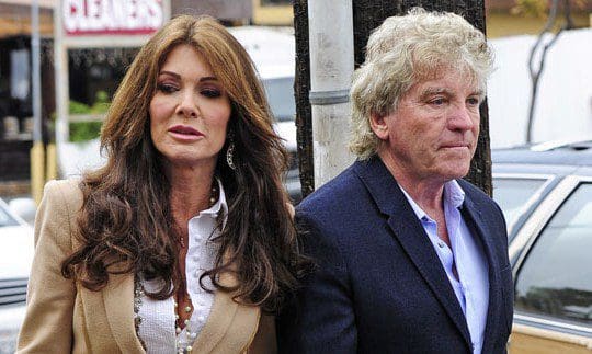 Lisa Vanderpump and Ken Todd were spotted looking at a location for a new restaurant in West Hollywood, CA
