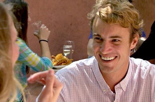 Southern Charm star Shep Rose laughs while on a date