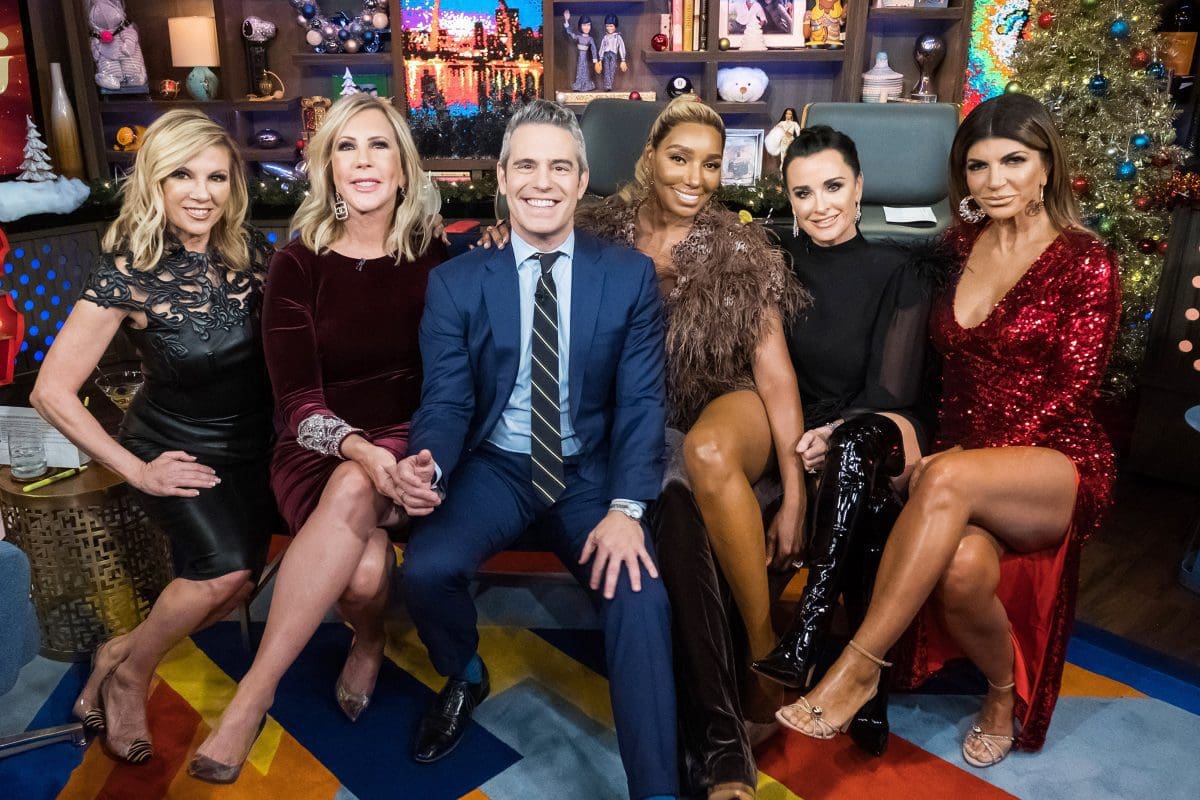 Andy Cohen With Real Housewives OGs