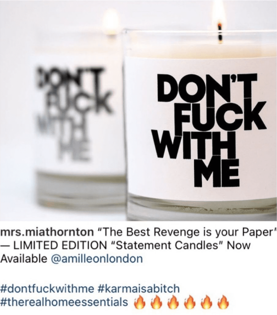 RHOP Newbie Mia Thornton Launches Candles To Compete With CoStar Wendy