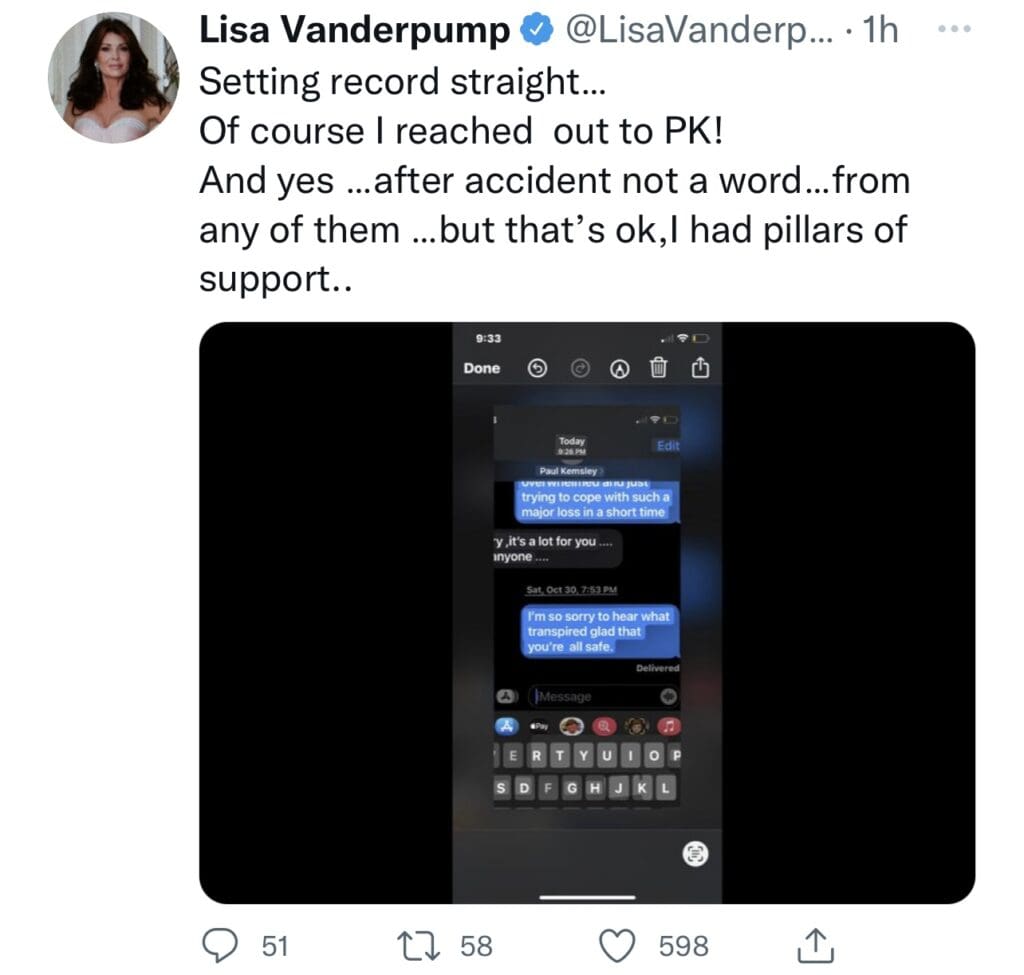 Text Lisa Sent