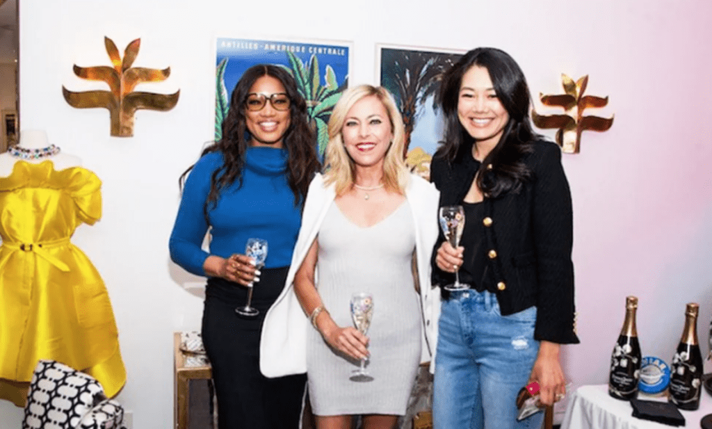 RHOBH cast members Garcelle Beauvais, Sutton Stracke, and Crystal Minkoff at an event in Los Angeles