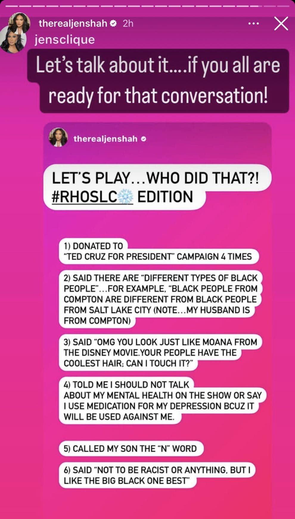 Jen Shah Shades former BFF Lisa Barlow By Throwing Out Some SHOCKING