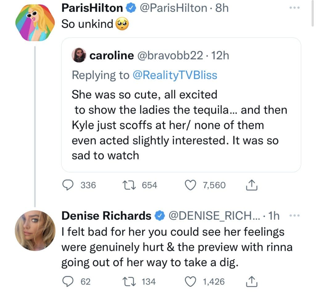 Denise Response To Paris
