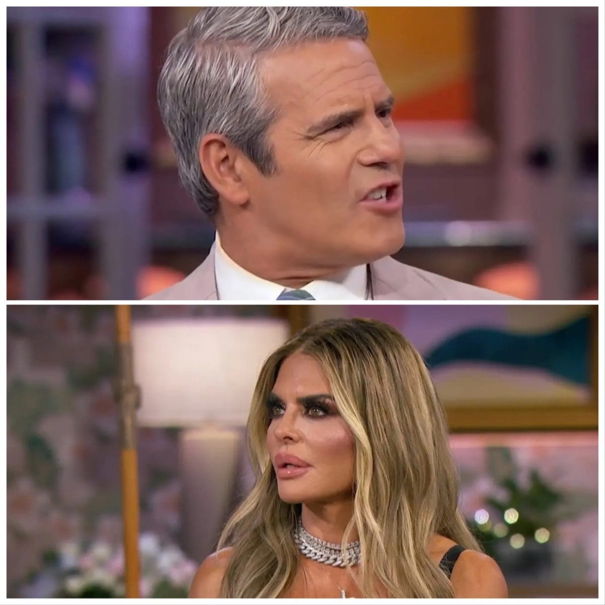 RHOBH Lisa Rinna confronted by Andy Cohen at season 12 reunion 