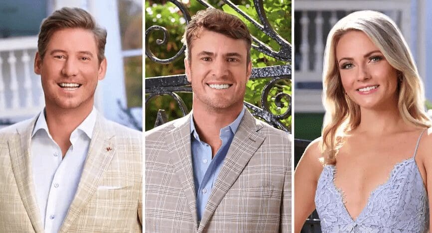 Southern Charm Austen Kroll, Shep Rose, and Taylor Green love triangle