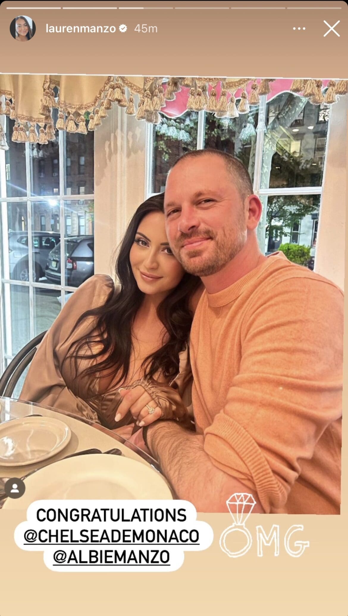 RHONJ Alum Albie Manzo Engaged to Longtime Girlfriend
