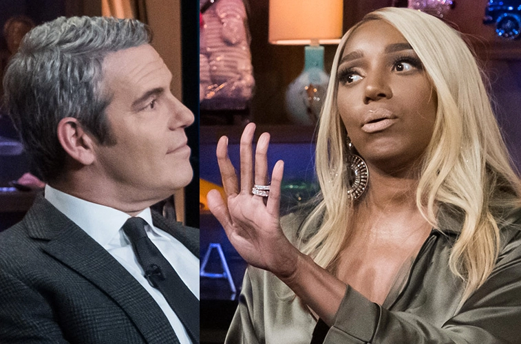 Andy Cohen and NeNe Leakes 