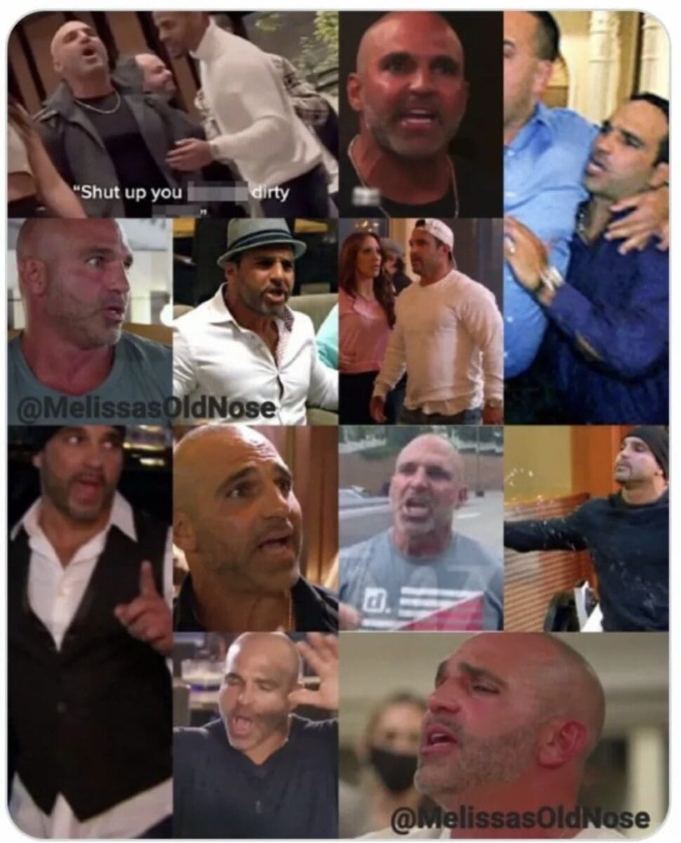 Joe Gorga's tantrums and outbursts over the years on RHONJ