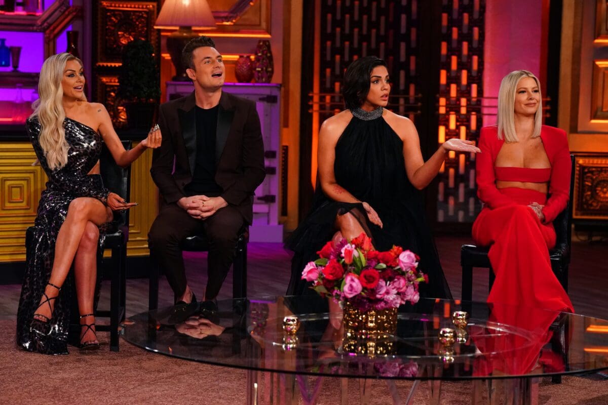 Lala Kent, James Kennedy, Katie Maloney, Ariana Madix scold Tom Sandoval and Raquel Leviss over affair at Pump Rules season ten reunion
