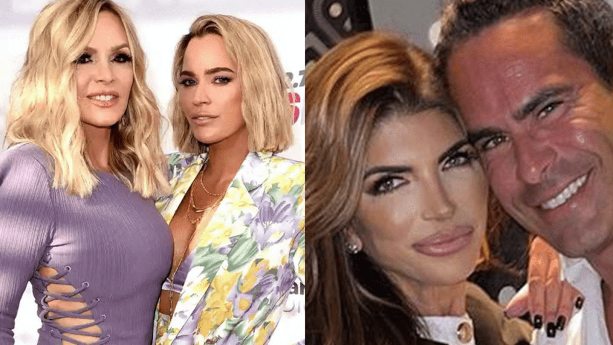 Tamra Judge and Teddi Mellencamp pose on the red carpet at the awards show;  Teresa Giudice and RHONJ's Louie Ruelas get together for a romantic photo