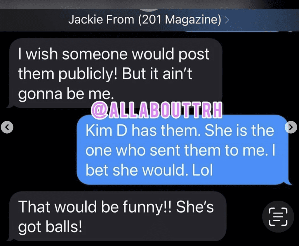 Jackie Texts 