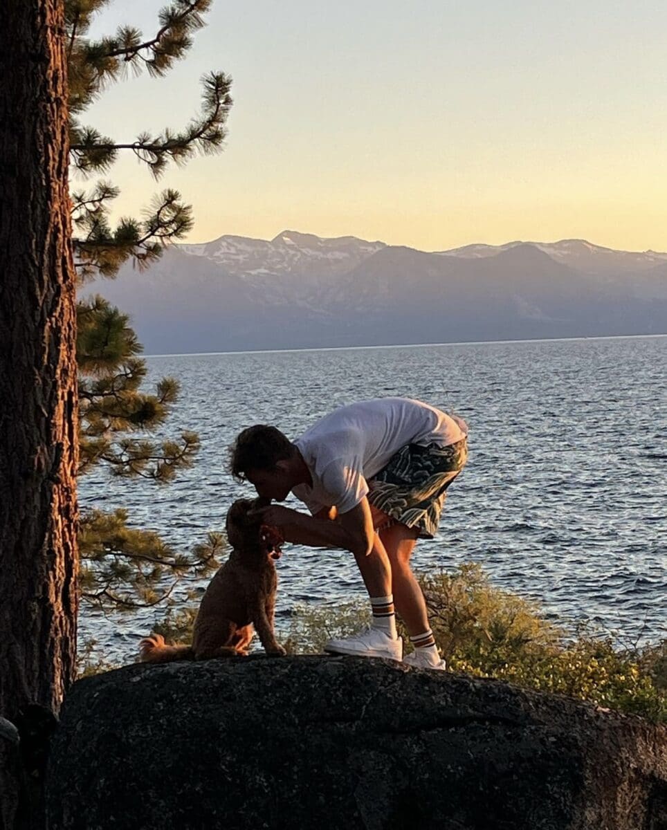 James Kennedy reuniting with his and Raquel Leviss' dog Graham