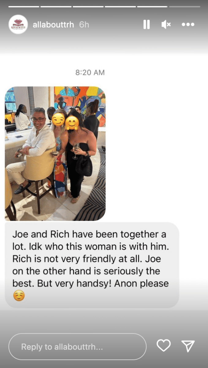 Tea on Joe Giudice and Rich Wakile's reunion in the Bahamas