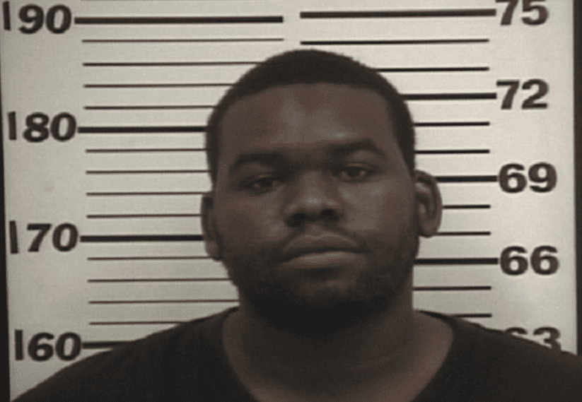 Bryson Bryant's 2023 mug shot after being arrested for felony drug possession