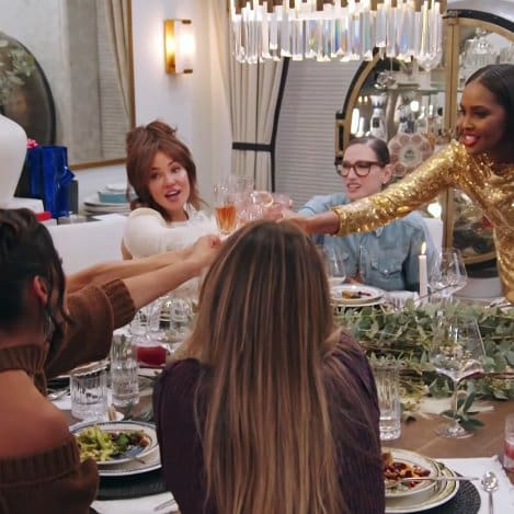 The RHONY cast cheers to the holiday season at Brynnsgiving