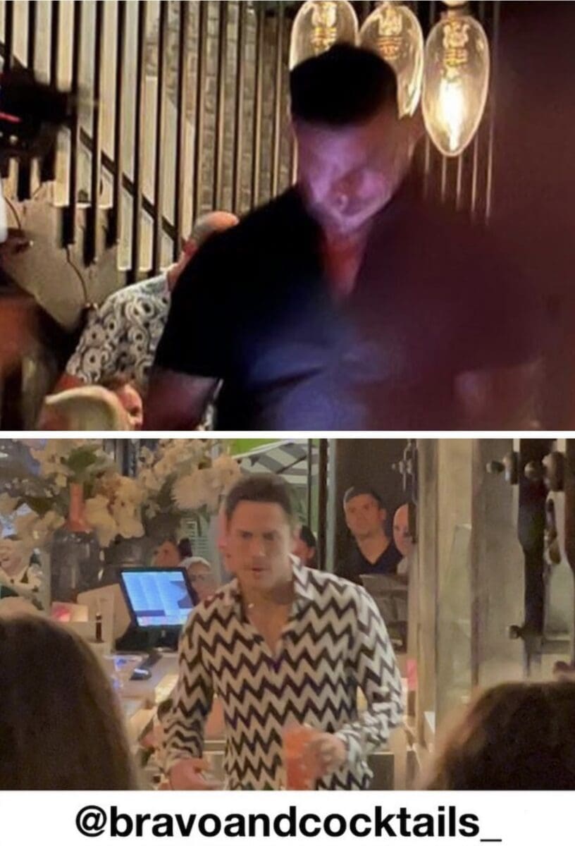 Pump Rules OGs Jax Taylor and Tom Sandoval spotted filming at Tom Tom
