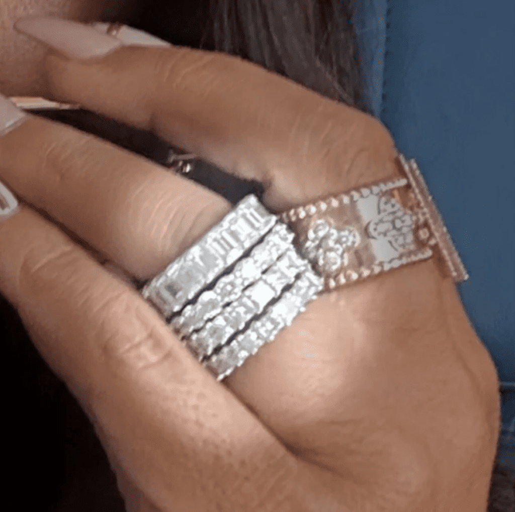 The $60k ring Lisa Barlow lost at the airport on the way to Palm Springs