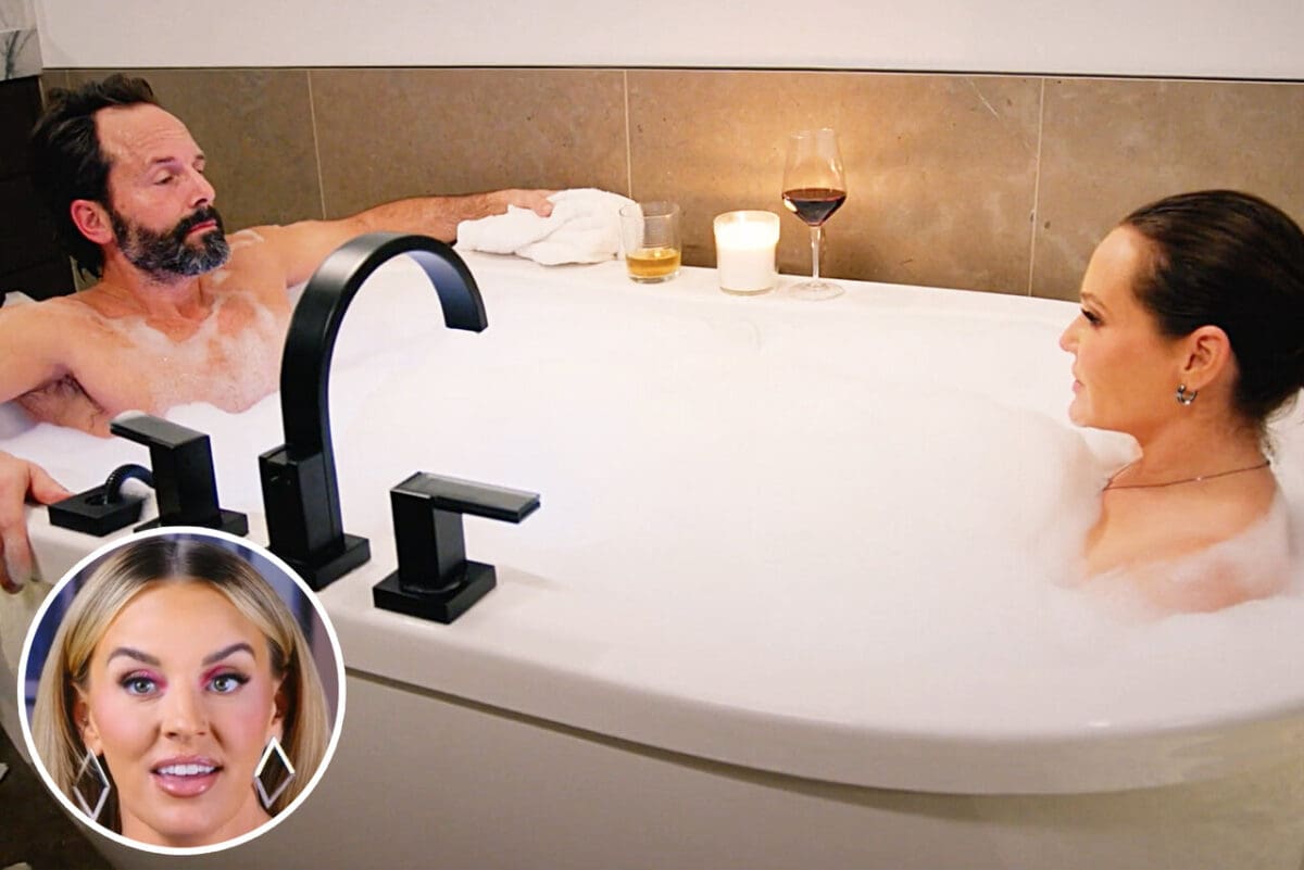 Whitney Rose shades bathtub scene between RHOSLC co-stars Meredith and Seth Marks