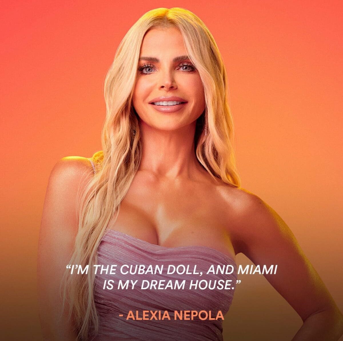 Alexia is a Barbie girl living in a Miami world.