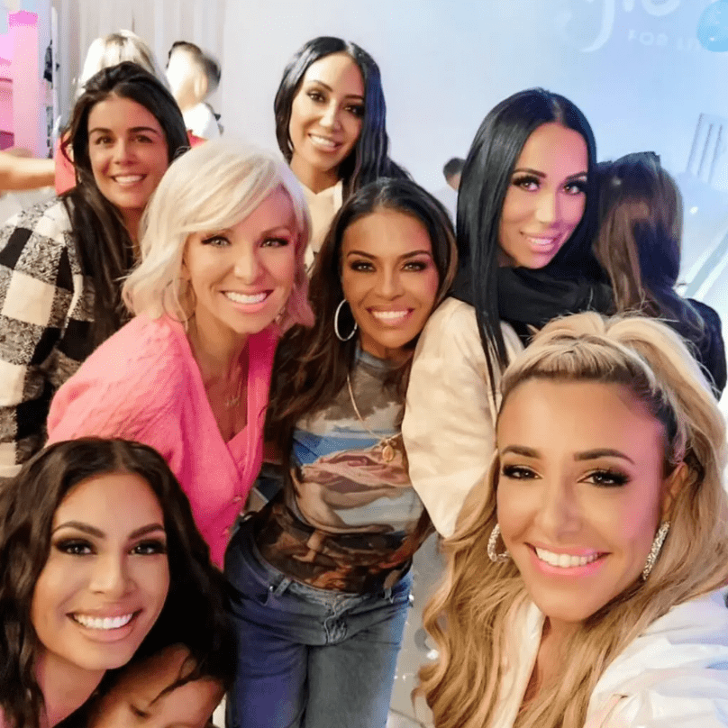 Danielle Cabral celebrates Boujie Kidz with her friends and RHONJ co-stars.
