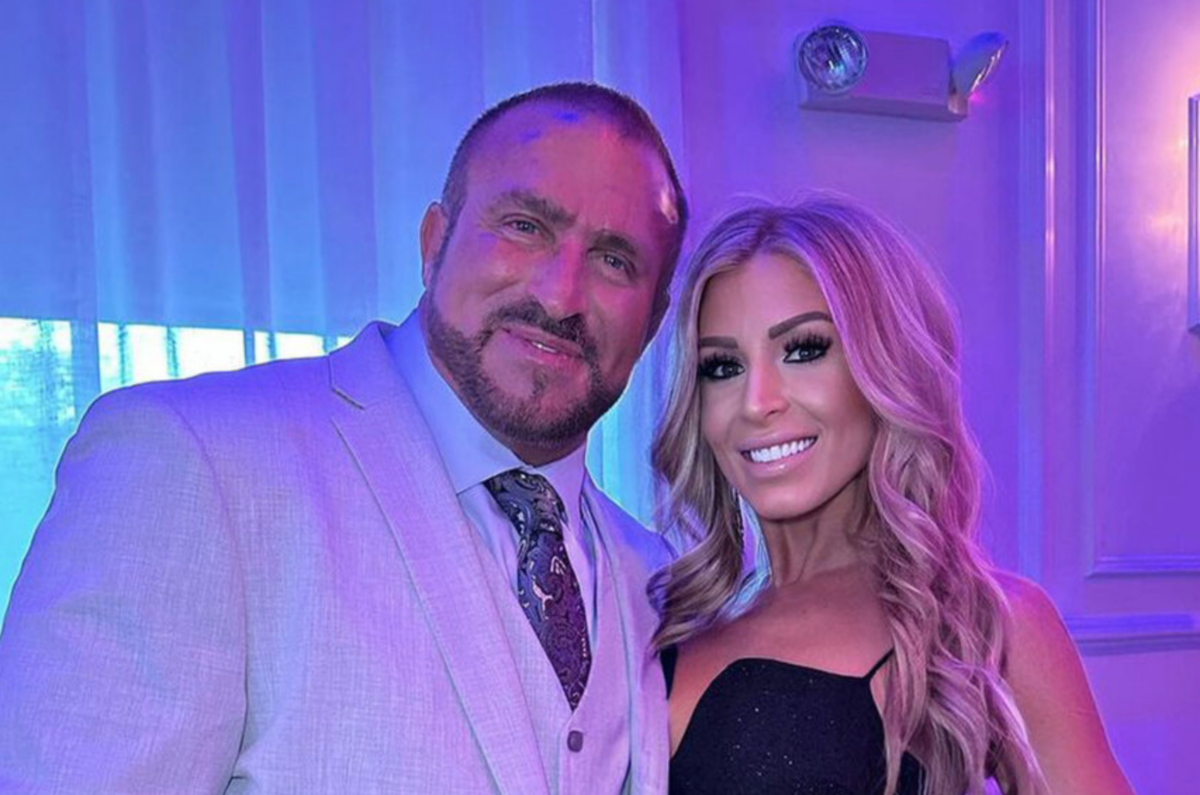 RHONJ's Brittany Mattessich and Frank Catania at an event this spring.