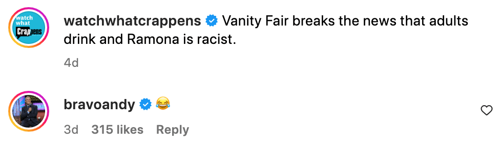 Andy Cohen pokes fun at Vanity Fair expose