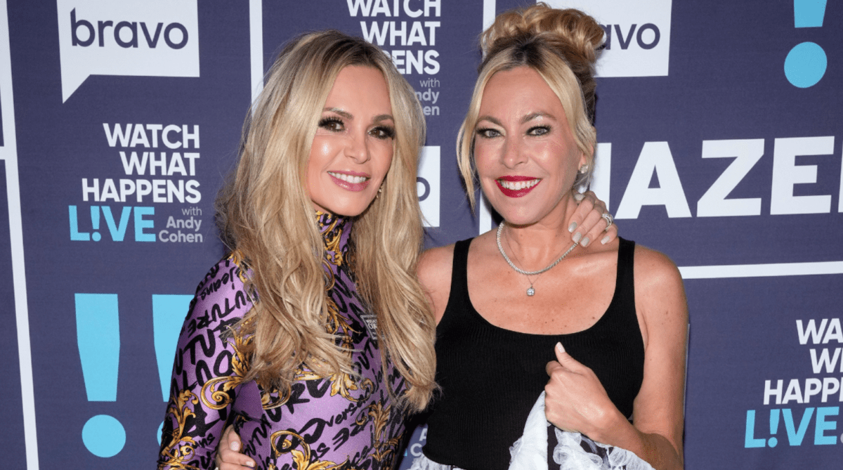 Tamra Judge and RHOBH star Sutton Stracke appear on WWHL together.