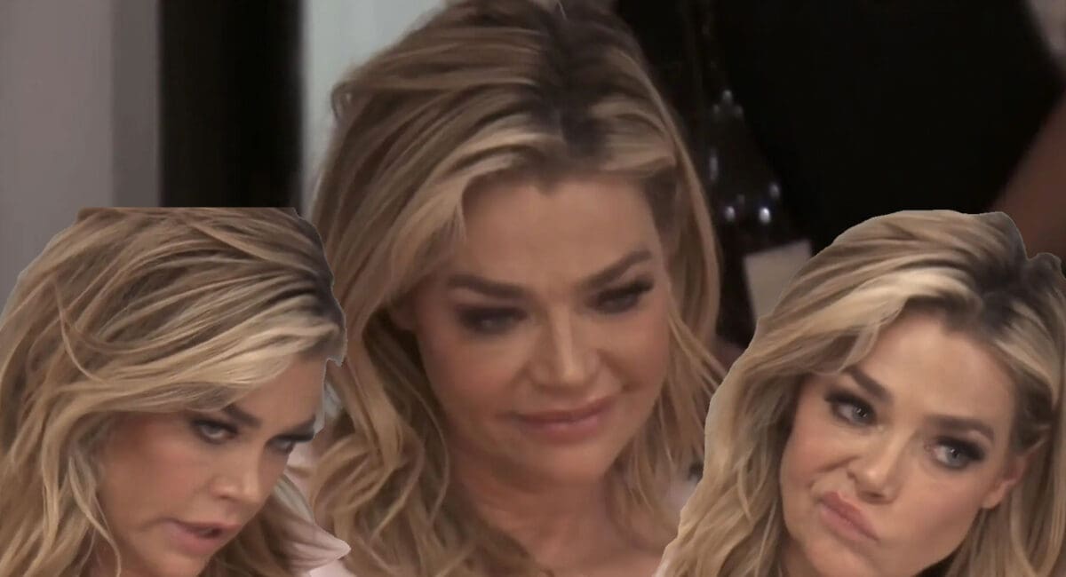The many faces of Denise Richards during her return to RHOBH.