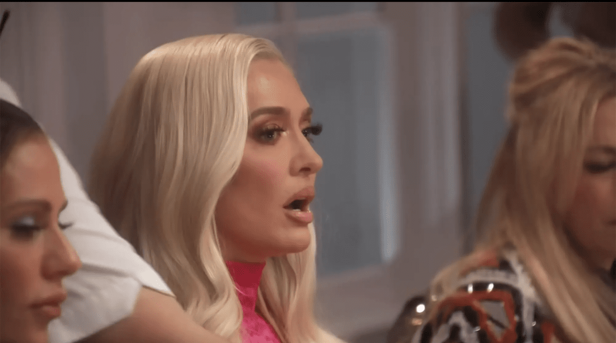 Erika Jayne said Denise Richards was "on another level" during Wednesday's RHOBH