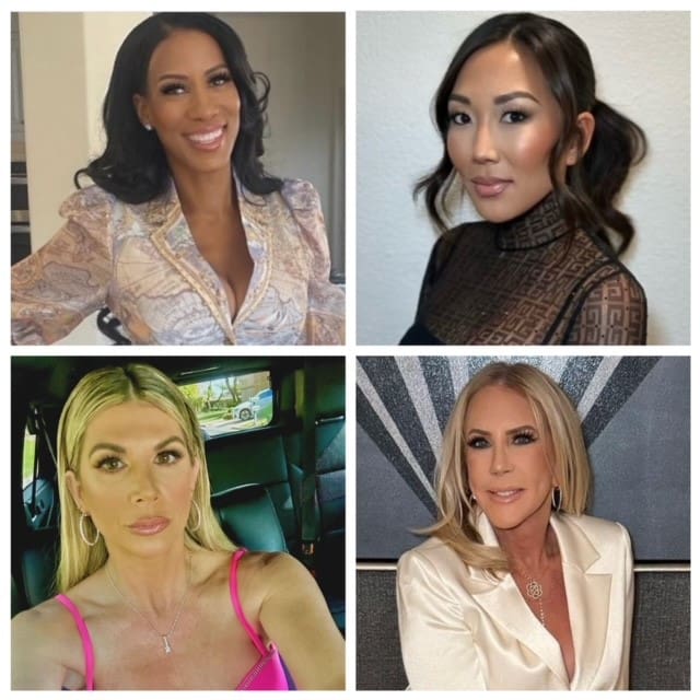 Heather Tuck, Katie Ginella, Alexis Bellino, and Vicki Gunvalson are all filming for season 18 of RHOC.