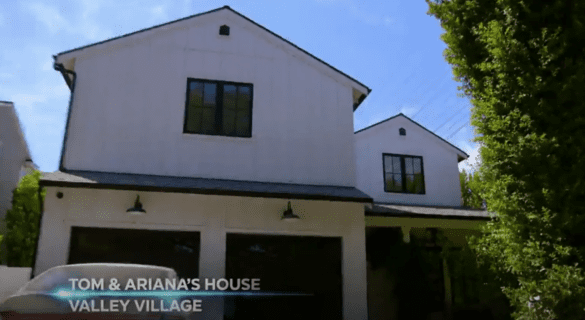 Ariana and Tom's Valley Village home.