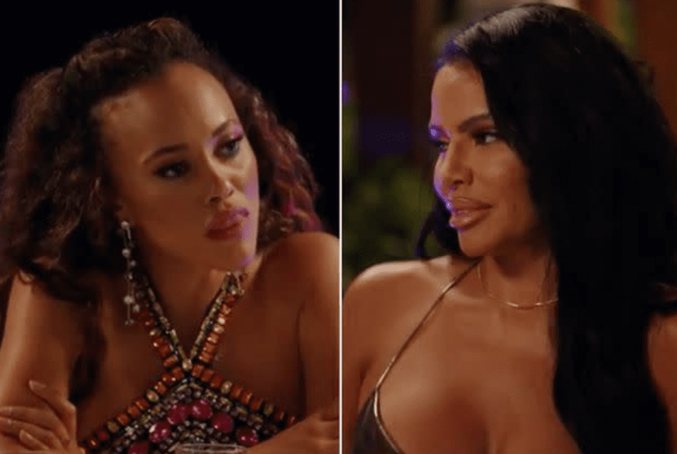 RHOP co-stars Ashley Darby and Mia Thornton duke it out over their respective marriages to much older men.