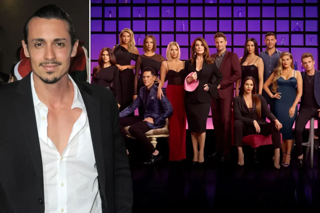 Peter Madrigal and the cast of Vanderpump Rules.