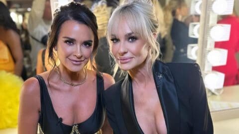 Taylor Armstrong denies she once dated Kyle Richards.
