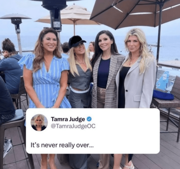 Emily Simpson, Tamra Judge, Heather Dubrow, and Alexis Bellino resumed filming for season 18 of RHOC over the weekend.
